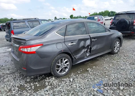 2015 Nissan Sentra Sr из США, поврежденный, VIN 3N1AB7AP0FY237964